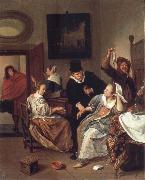 Jan Steen The Doctor-s vistit oil painting